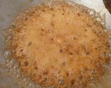 A picture of step 1 of Black Sesame Coconut Chikki.