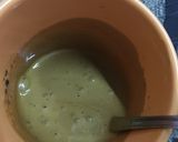 A picture of step 3 of Hand beaten cappuccino coffee.