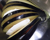Foto del paso 3 de la receta: Berenjena en abanico