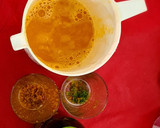 Foto del paso 1 de la receta: Pierna de cerdo a la naranja con aderezo de champiñón con piña
