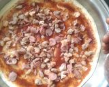 A picture of step 10 of Egg pizza.