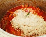 A picture of step 3 of Soybean Pulao.