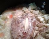 A picture of step 5 of Drunken pork with vegetables.