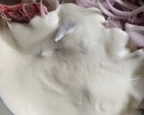 A picture of step 1 of Mutton Yakhni Pulao.