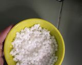A picture of step 1 of Rose Kheer.