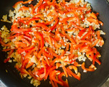 A picture of step 2 of Baked Cod with Salsa and Rice.