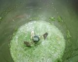 A picture of step 3 of Green Peas Paniyaram.