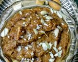 A picture of step 9 of Almond poppy seed halwa.