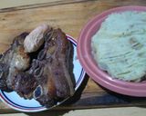 Foto del paso 5 de la receta: Asado de tira y pechuga al ajillo en paquetes al parrigas