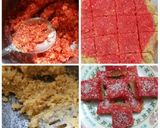 A picture of step 6 of Two colour coconut barfi.