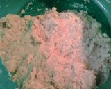 A picture of step 3 of Garlicky Cheesy fried tuna biscuits.