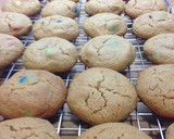 Foto del paso 4 de la receta: Cookies de mantequilla de cacahuete y M&Ms
