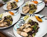A picture of step 10 of Jerk Chicken w/ Black Bean Pineapple Salsa.