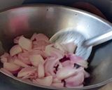 A picture of step 1 of Onion samosa.