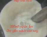Hình bước làm 2 của món Ăn dặm: Đậu Hũ Yến Mạch Sốt Mít(bé 6m+)