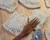 Mogyorókrémes derelye, mogyoró bundában, édes sajtkrémre fektetve (vegán) recept fázis 7 fotója