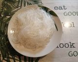 Mézes, spenótos csirkemell üvegtésztával 🍯🥬 recept fázis 3 fotója