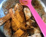 รูปขั้นตอนการทำที่ 3 ของ น้ำตกอกไก่ย่างคลีน