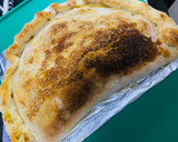 Foto del paso 8 de la receta: 🥟CALZONE🥟 DE PUERROS 🧀QUESO🧀 Y 🍖 JAMÓN🍖 (masa casera) 😋