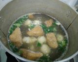 Foto langkah ke 5 dari resep Bakso Aci Kuah Kaldu Udang.