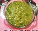 A picture of step 7 of Green Gravy with Soy Milk.