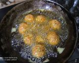 A picture of step 2 of Bread Veggie Manchurian.