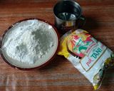Foto langkah ke 1 dari resep Dadar Gulung Pandan Ekonomis.