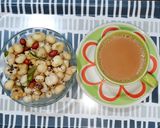A picture of step 3 of Makhana Namkeen.