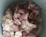 A picture of step 1 of Basic Bhuna Gosht.