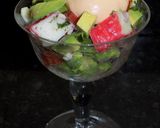 Foto del paso 6 de la receta: Copa de Kanikama y de mejillones a la provenzal para Domingo de pascua