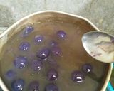 Foto langkah ke 4 dari resep Bubur Candil Ubi Ungu.