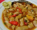 Foto langkah ke 6 dari resep Sosis Saos Asam Pedas.