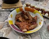Foto del paso 4 de la receta: Judías pintas con oreja y costillas