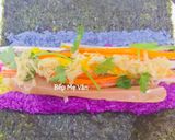 Hình bước làm 3 của món Cơm cuộn sắc màu