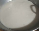 A picture of step 2 of Tirunelveli halwa(wheat flour halwa).