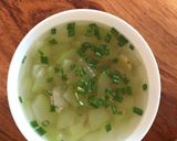 Hình bước làm 3 của món Canh bí xanh tôm thịt