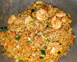 Foto langkah ke 5 dari resep Nasi Goreng Udang.