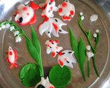 Hình bước làm 3 của món Jelly giáng sinh