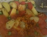 गाजर मटर आलू की सब्जी(gajar matar aloo ki sabzi recipe in hindi) रेसिपी चरण 3 फोटो