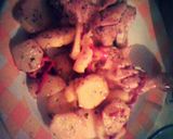 Foto del paso 3 de la receta: Pollo al horno con papas 💗