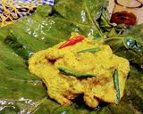 কচু পাতায় ভাপা চিংড়ি (kochu patay bhapa chingri recipe in Bengali) রেসিপি ধাপ - 3 ছবি