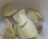 Foto del paso 1 de la receta: Pizza de papa a la fugazzetta fácil (sin harina)🍕🥔