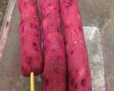 A picture of step 4 of Beetroot seekh kabab.