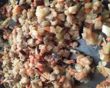 Foto del paso 2 de la receta: Berenjenas con tomate🍅🥕🌰🌶