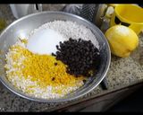 Foto del paso 1 de la receta: Galletas de avena, naranja y chips