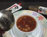 A picture of step 7 of Szechwan Pepper manchow soup.