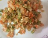 A picture of step 3 of Cocktail Veg Sheekh kebabs.