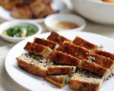 Hình bước làm 5 của món Chả trứng nướng cách thủy