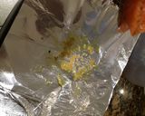 A picture of step 4 of Salmon and Asparagus Foil.