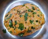 A picture of step 2 of GreenGarlic Methi Thepla.